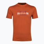 Herren Napapijri S-Smallwood orange gebranntes Hemd