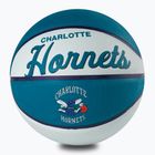 Wilson NBA Team Retro Mini Charlotte Hornets Basketball blau WTB3200XBCHA