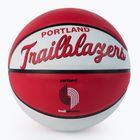 Wilson NBA Team Retro Mini Portland Trail Blazers Basketball rot WTB3200XBPOR