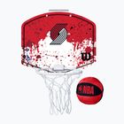 Wilson NBA Team Mini Hoop Portland Trail Blazers Basketball Set