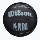 Wilson NBA All Team Basketball schwarz Größe 6