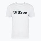Tennis-Shirt Damen Wilson Team Graphic Script W bright white script