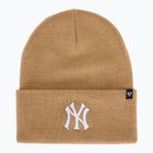 47 Brand MLB New York Yankees Haymaker Wintermütze khaki