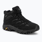 Herren-Trekkingstiefel Merrell Moab 3 Synthetic Mid triple black