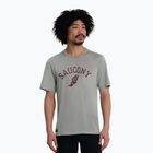 Herren-Laufshirt Saucony Stopwatch light grey heather