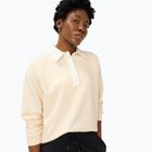 Damenpullover Sweaty Betty Revive Rugby ecru beige