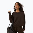 Damenpullover Sweaty Betty After Class Yoke Crop espresso brown