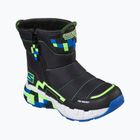 SKECHERS Mega-Craft Cuboforce Kinder-Trekking-Stiefel schwarz/blau/lime