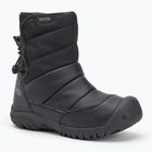 KEEN Puffrider WP Kinder-Trekkingstiefel schwarz/stahlgrau