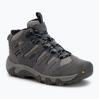 Trekkingschuhe Damen KEEN Headout Mid Waterproof steel grey/blue heaven