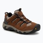 Trekkingschuhe Herren KEEN Headout Waterproof bison/fossil orange