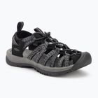 KEEN Whisper schwarz/ stahlgrau Damen Sandalen