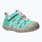 KEEN Seacamp II CNX Kindersandalen aqua/giggle pink