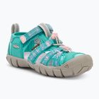 KEEN Seacamp II CNX Kindersandalen aqua/giggle pink