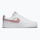 Schuhe Damen Nike Court Vision Low Next Nature white/pink oxford