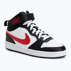 Kinder Sneaker Nike Court Borough Mid 2 white/white/black/university red