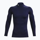 Herren-Trainings-Longsleeve Under Armour Comp Mock UA Armour midnight navy/white
