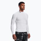Training Longsleeve Herren Under Armour Comp Mock UA Armour white/black