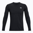 Herren-Trainingslangarmshirt Under Armour CG Armour Fitted Crew black/white
