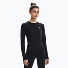 Under Armour Authentics CG Crew Damen schwarz/weißes Langarmshirt