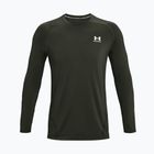 Herren Under Armour HeatGear Armour Fitted grünes Trainingsshirt 1361506