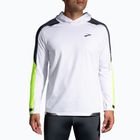 Brooks Run Thermal Herren Laufsweatshirt weiß/asphalt/nightlife