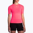 Brooks High Point Damen Laufshirt neo rosa