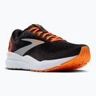 Brooks Ghost 16 Herren Laufschuhe schwarz/orange/weiß