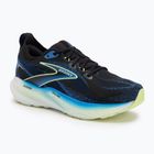 Laufschuhe Herren Brooks Glycerin 22 wide fit black/cobalt/neo yellow