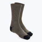 Icebreaker Herren Trekkingsocken Hike+ Medium Crew loden/blk/gritstone hthr