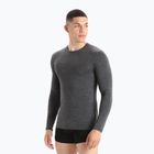 Thermo-Longsleeve Herren icebreaker Merino 150 Anatomica Crewe jet heather