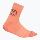 Icebreaker Damen-Trekkingsocken Life Fine Gauge Crew IB Logo Reflections tang/graphit