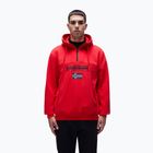 Herren Napapijri Burgee Half Zip Hooded 2.0 rot goji Sweatshirt