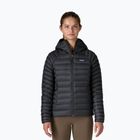 Damen Patagonia Daunenpullover Hoody schwarz