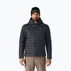 Herren Daunenjacke Patagonia Down Sweater Hoody schwarz