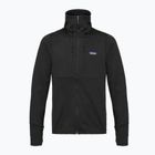Herren Patagonia R1 Thermal Full Zip Hoody schwarz