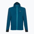 Herren Patagonia R1 TechFace Softshell Jacke lagom blau