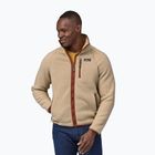 Herren Patagonia Retro Pile el cap khaki w/sisu braun Fleece-Sweatshirt