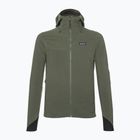 Herren Patagonia R1 TechFace Hoody basin grün Softshelljacke