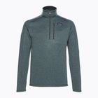 Herren Patagonia Better Sweater 1/4 Zip Fleece-Sweatshirt nouveau grün