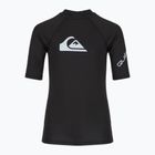 Quiksilver All Time vallarta schwarzes Kinderschwimmhemd