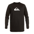 Herren Quiksilver Solid Streak Schwimmen Longsleeve schwarz