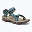 Damen Wandersandalen Teva Terra Fi 5 Universal nebligen Berg blau / grün