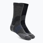 Salomon X Ultra Access Crew 2 Paar Trekkingsocken anthrazit/schwarz