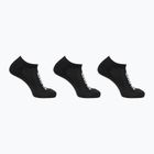 Socken Salomon Everyday Low 3 pary black/black/black