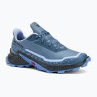 Laufschuhe Damen Salomon Alphacross 5 bering sea/carbon/blue heron