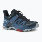 Schuhe Trekking Herren Salomon X Ultra 4 GTX carbon/bering sea/pearl blue