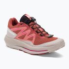 Salomon Pulsar Trail Damen Laufschuhe Kuhfell/Rosenrosa/Rosa Handschuh