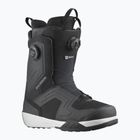 Herren Snowboardschuhe Salomon Dialogue Dual Boa schwarz/schwarz/weiß