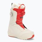 Damen Snowboard Boots Salomon Ivy Boa SJ Boa gebleicht Sand/Mandelmilch/Aurora rot